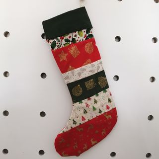 Red Striped Stocking