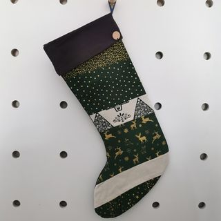 Angle Striped Stocking