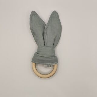 Bunny Teether - Seafoam