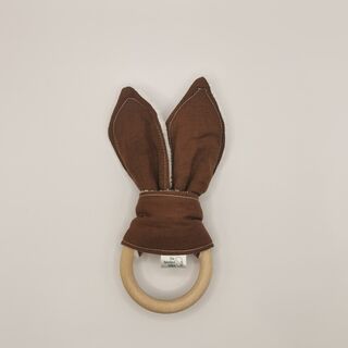 Bunny Teether - Brown