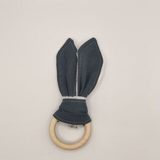 Bunny Teether - Denim